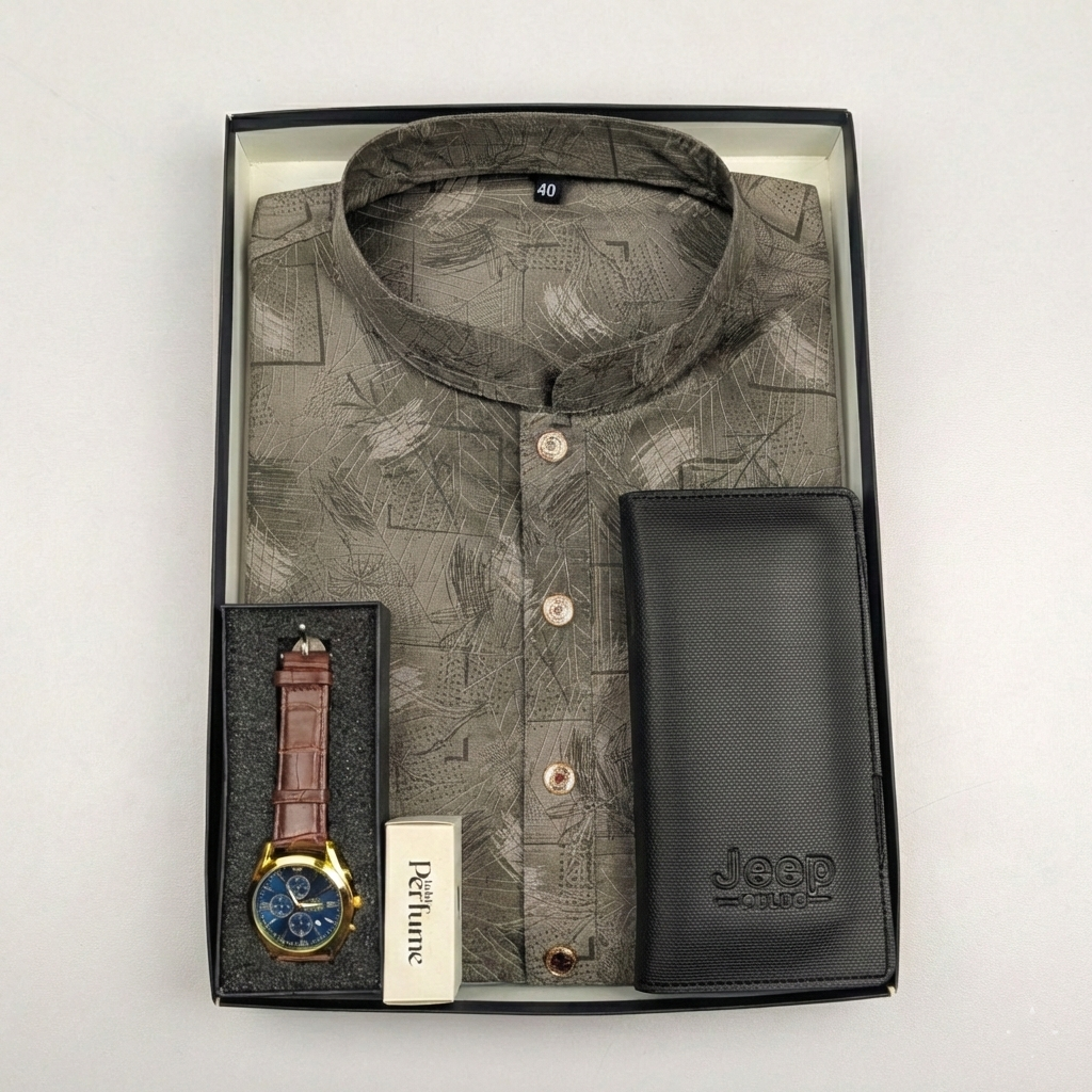 Exclusive 4 in 1 Men's Punjabi Combo Pack